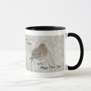 Tasse Noël et Nouvel An - Dove de deuil