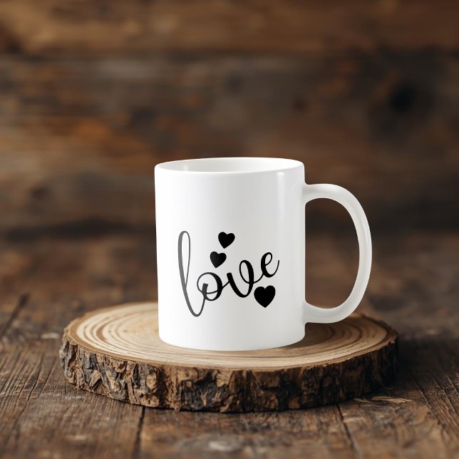 Tasse Noir & Blanc (Créateur téléchargé)