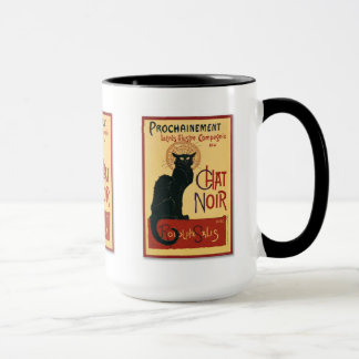 Tasse Noir de conversation