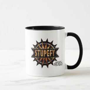 Tasse Noir & Or Stupefy Spell Graphisme