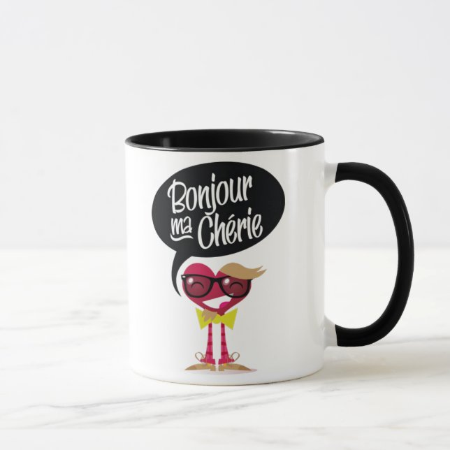 Tasse Noir personnalisable (Rechts)