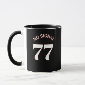 Tasse noire 77 sans signal