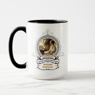 Tasse noire David Copperfield de Dickens