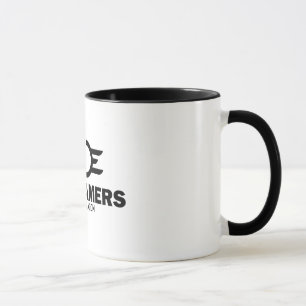 Tasse noire de BORD