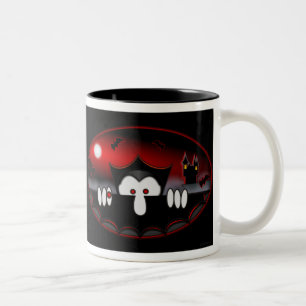 Tasse noire de Kilroy- de vampire