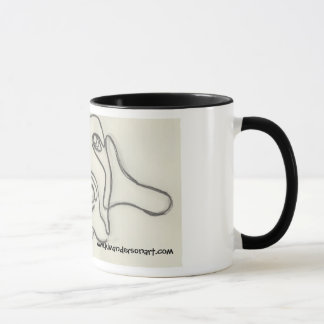 Tasse noire de laboratoire