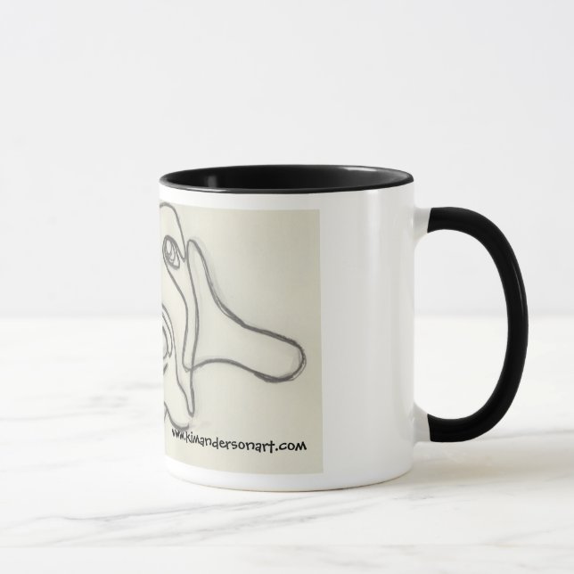 Tasse noire de laboratoire (Droite)