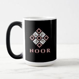 Tasse Nom NOOR | Motif Géométrique Moderne Kufic D