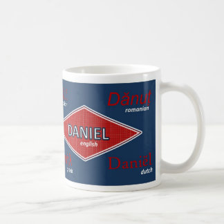 Tasse nommée internationale de Daniel