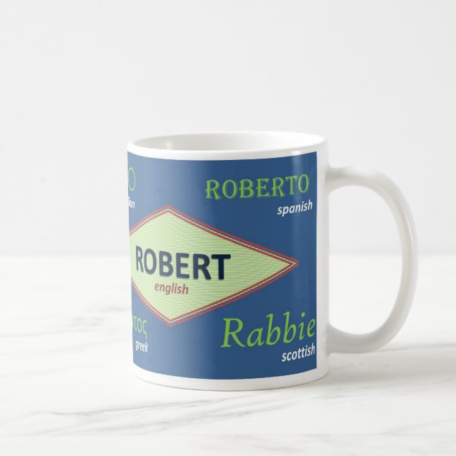Tasse nommée internationale de Robert (Droite)