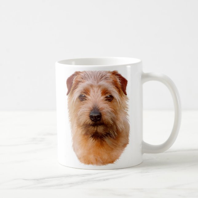 Tasse: Norfolk-Terrier Kaffeetasse (Rechts)