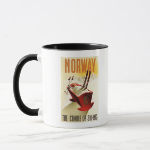 Tasse Norvège - Le berceau du ski