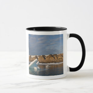 Tasse Norvège, Svalbard, île de Spitsbergen, Coucher