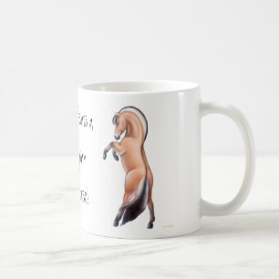 Tasse norvégienne personnalisable de cheval de