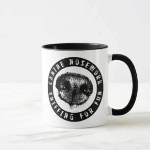 Tasse Nosework canin, reniflant pour l'amusement