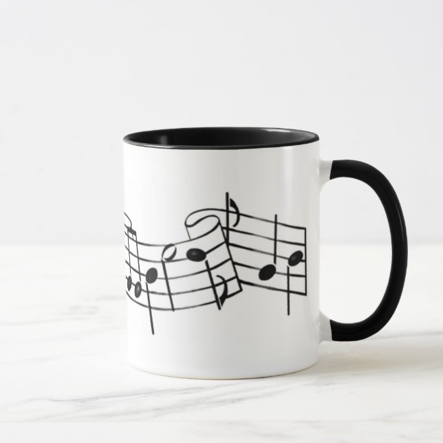 Tasse notes 1 de musique (Droite)