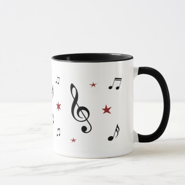 Tasse Notes musicales (Droite)