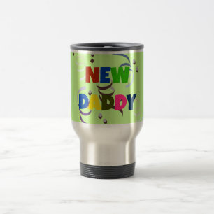 Tasse "NOUVEAU PAPA" avec lettrage coloré