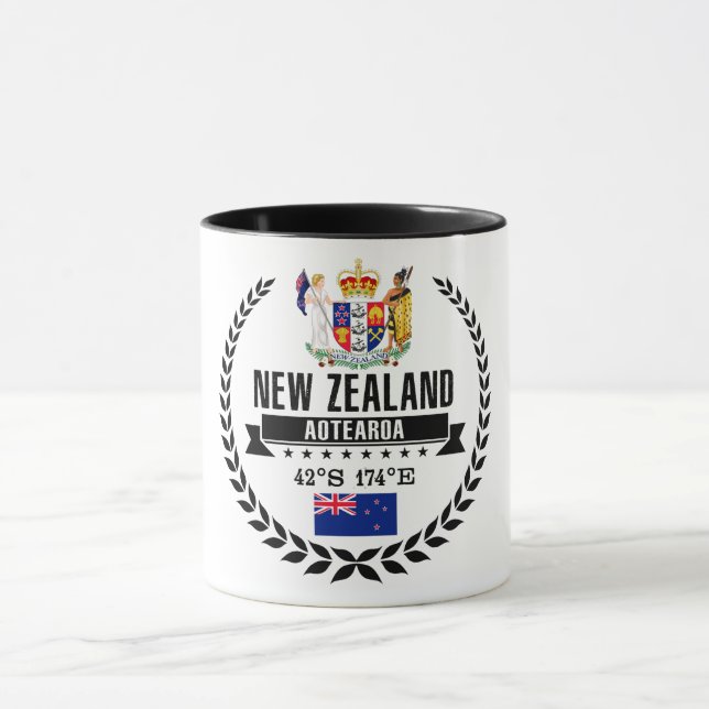 Tasse Nouvelle-Zélande (Centre)