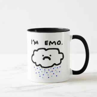 Tasse nuage d'emo