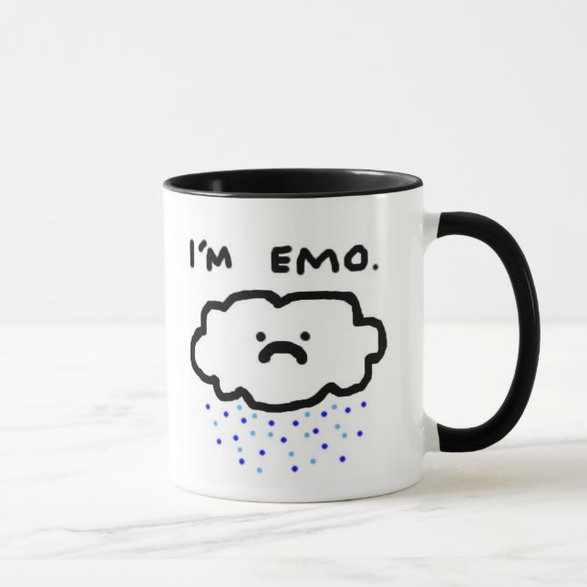 Tasse nuage d'emo (Droite)