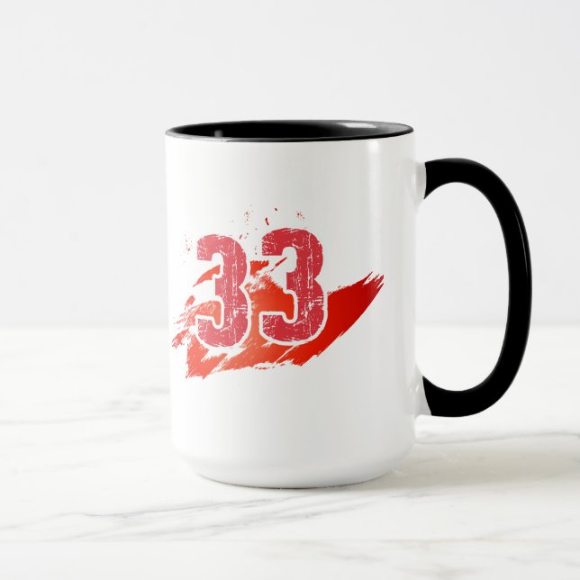 Tasse Numéro 33 (Droite)
