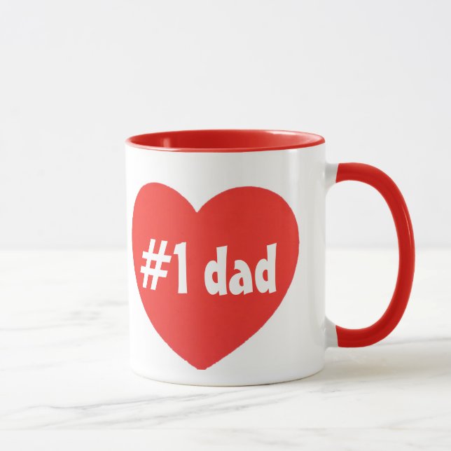 Tasse numéro un papa beker (Droite)