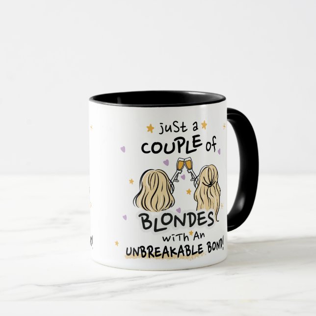 Tasse "Nur ein paar Blondinen" (VorderseiteRechts)