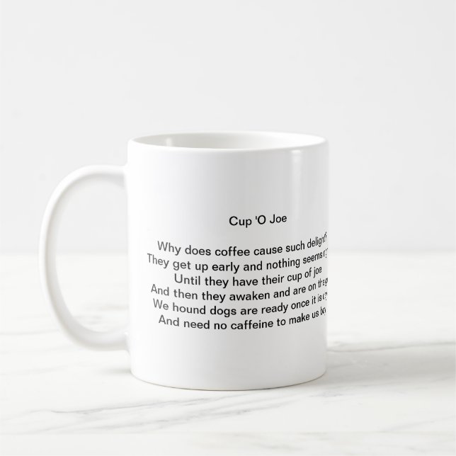 Tasse 'O Joe (Gauche)