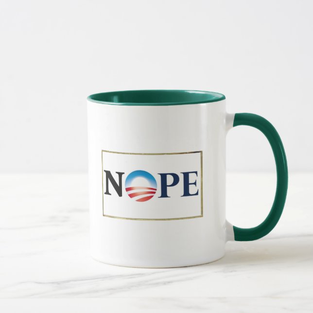 Tasse Obama NOPE (Rechts)