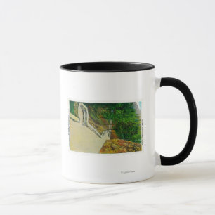Tasse Observatoire du nid d'Eagle sur le fleuve Columbia