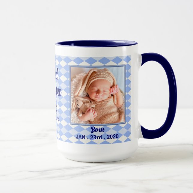 Tasse OBSOLÈTE : Nouvelle photo fière de bébé de (Droite)