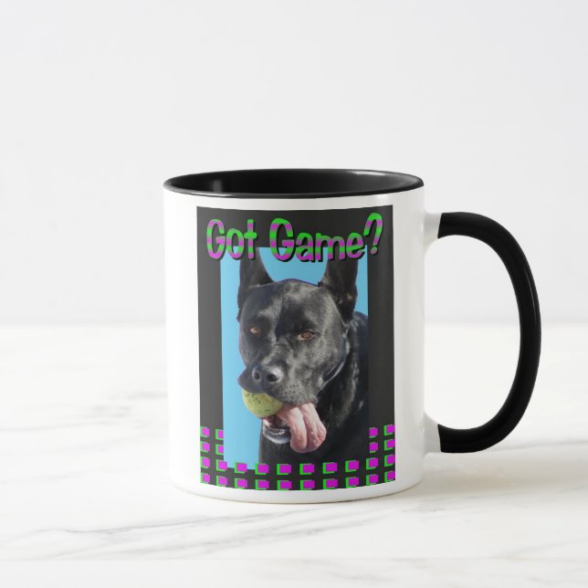 Tasse obtenue de motif de jeu (Droite)