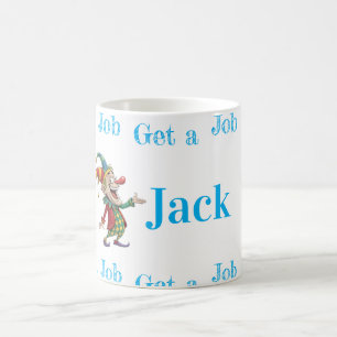Tasse Obtiens un emploi, Jack Joker Clown