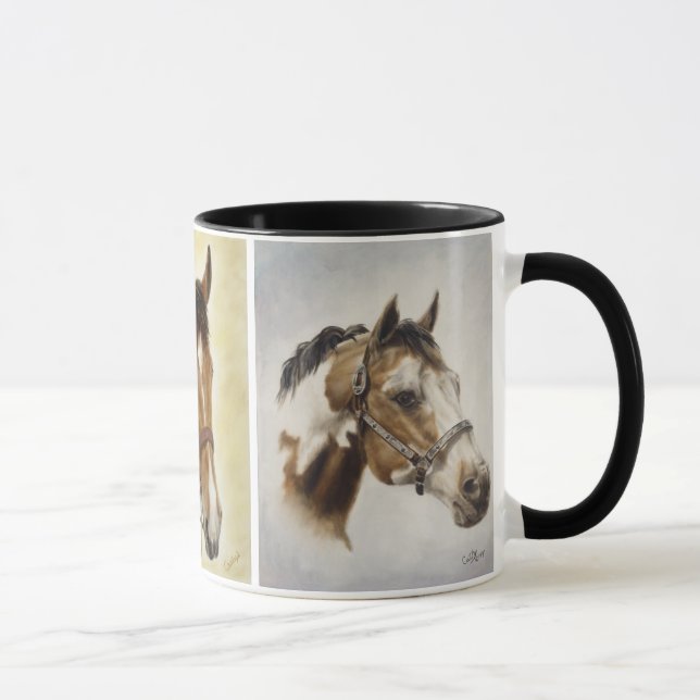 Tasse occidentale de cheval de trio (Droite)