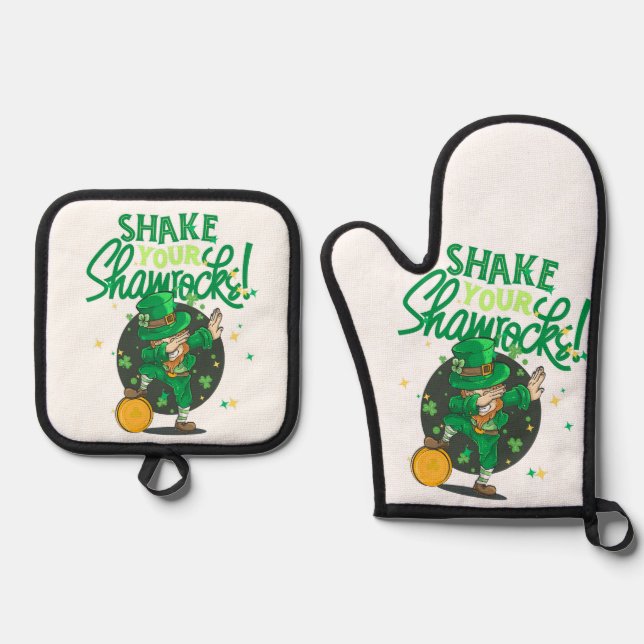 Tasse Ofenhandschuh & Topflappen-Set (Vorderseite)