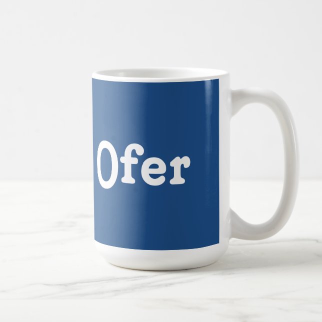 Tasse Ofer (Rechts)