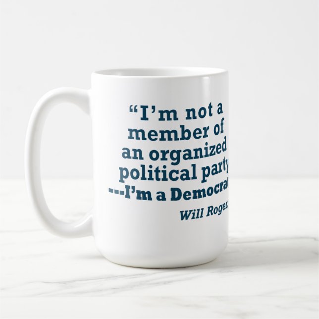 Tasse officielle de Démocrate du secteur 11 de San (Gauche)