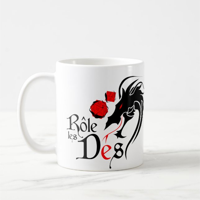 Tasse Officielle - Rôle les Dés - offizielle Tasse (Links)