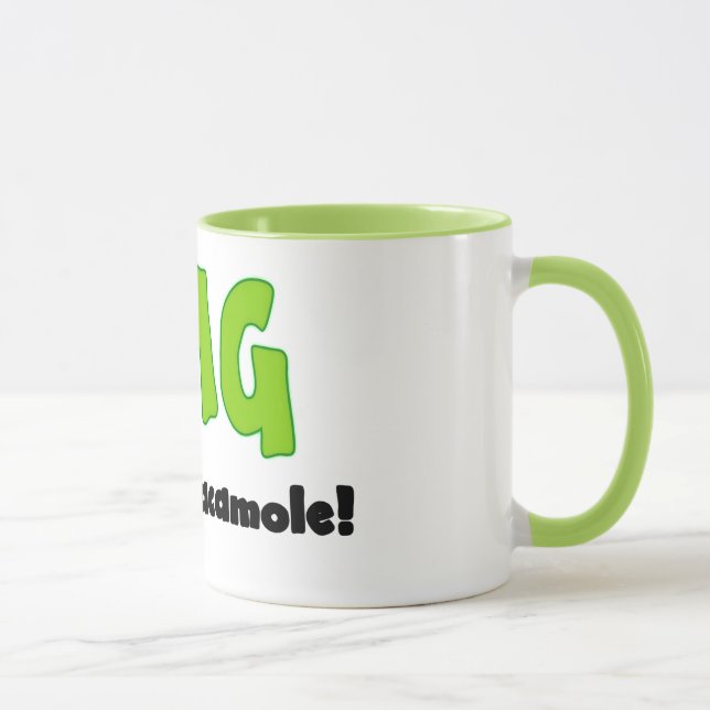 Tasse Oh mon guacamole - Drôle de la purée de café (Droite)