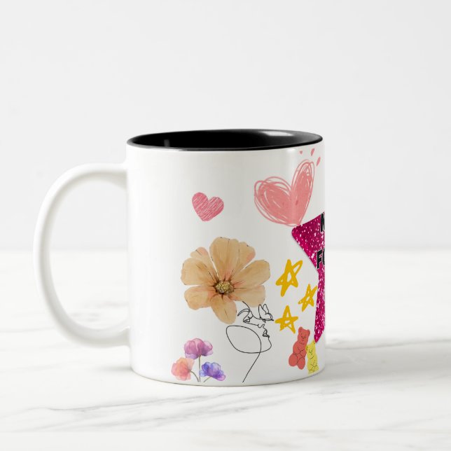 Tasse ohne Zeit für giftige Menschen (Links)