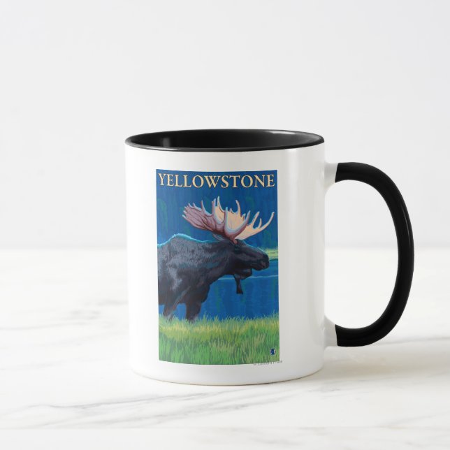 Tasse Oie de nuit - Parc national Yellowstone (Droite)