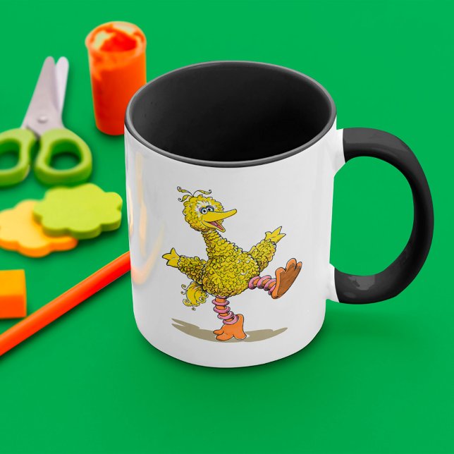 Tasse Oiseau géant d'art rétro (Créateur téléchargé)
