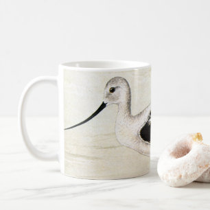 Tasse Oiseaux de Rivage de Vie Marine Vintage, Ois