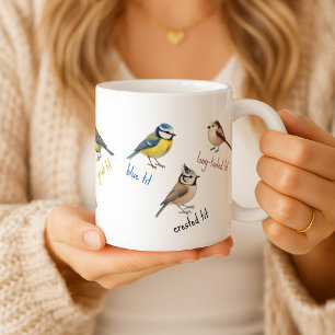 Tasse Oiseaux – Oiseaux de Jardin Peinture à l'Eau