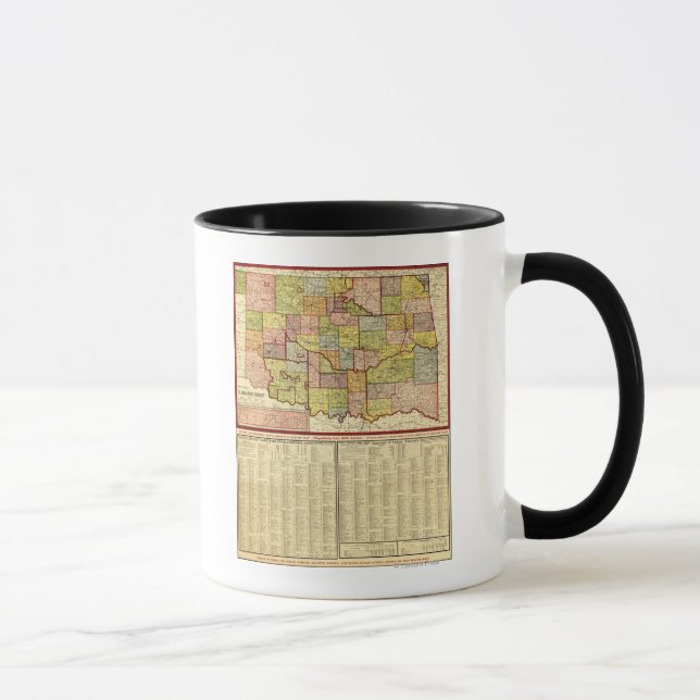 Tasse OklahomaCarte panoramiqueOklahoma (Droite)