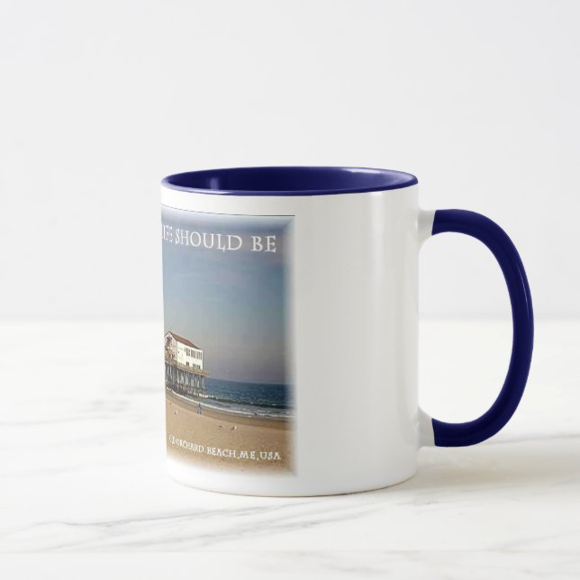 Tasse Old Orchard Beach Pier, Maine (Droite)