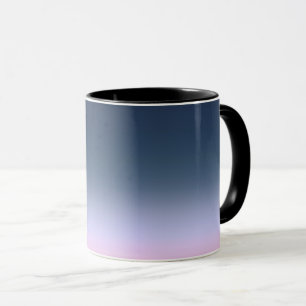 Tasse Ombre rose-bleu .