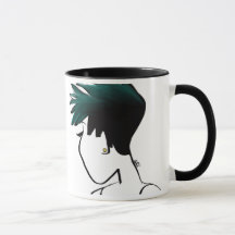 Tasse ombrée à pointe