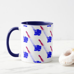 TASSE OPÉRATEUR DE CRANE CRAWLER NORD-OUEST ROUGE BLANC 